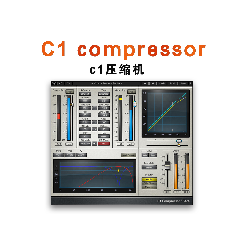 C1 Compressor 人声处理修音调音插件