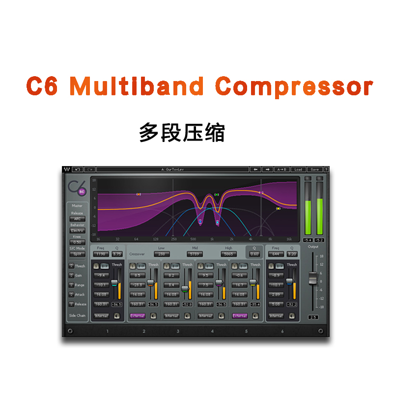  C6 Multiband Compressor多段压缩器插