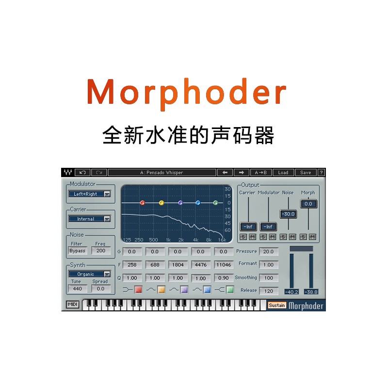 Morphoder声码器修音调音插件