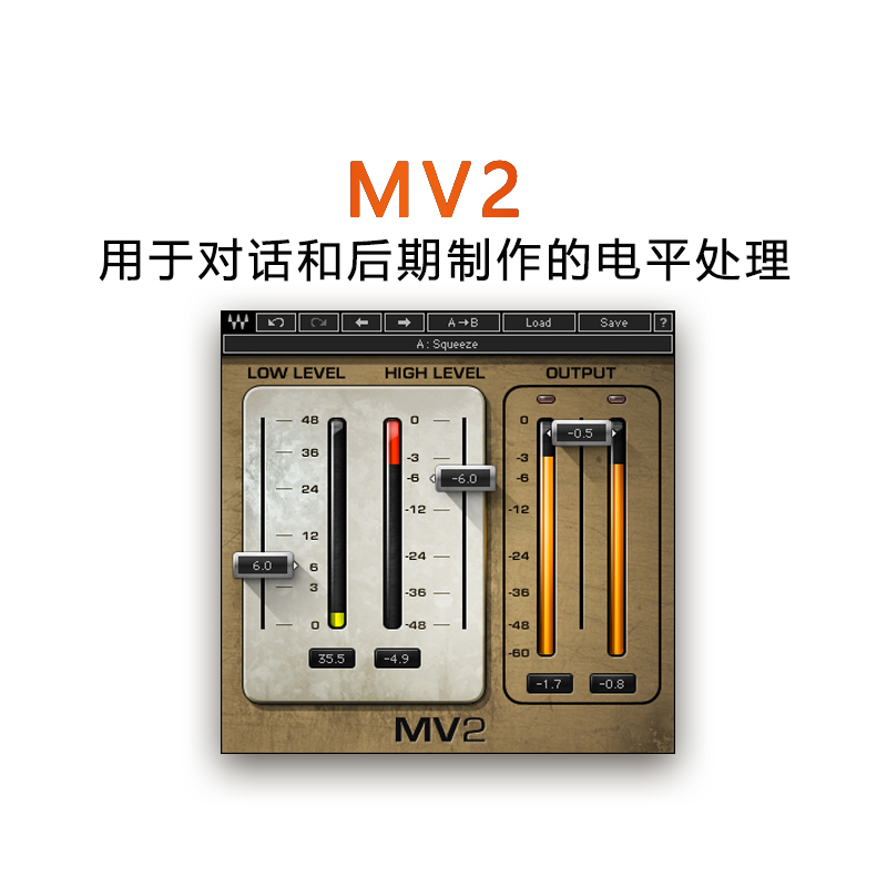 MV2后期制作的电平处理插件