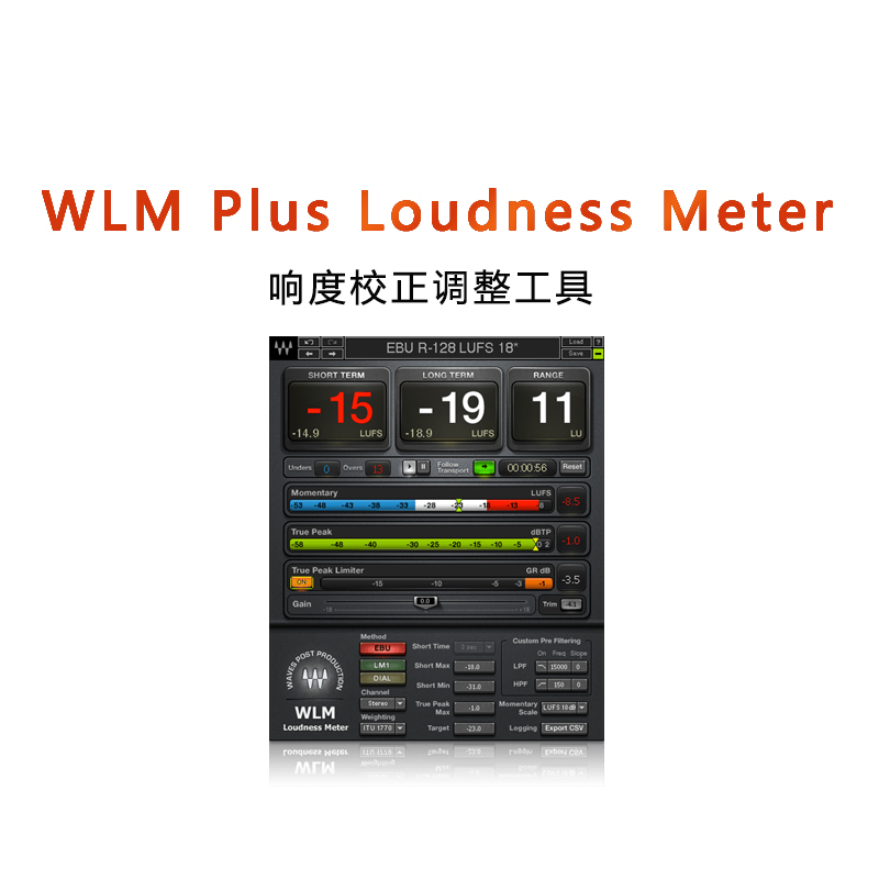 WLM Plus Loudness Meter 响度校正 调