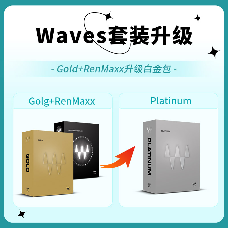 Gold黄金包+RenMaxx文艺复兴套装组合 升级到Platinum白金包