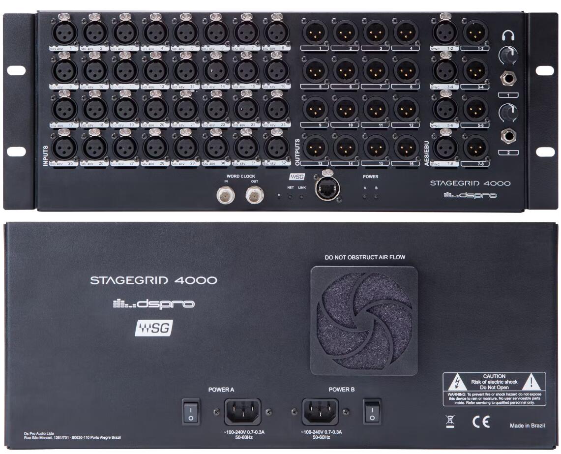 Waves DSPRO StageGrid 4000 接口箱