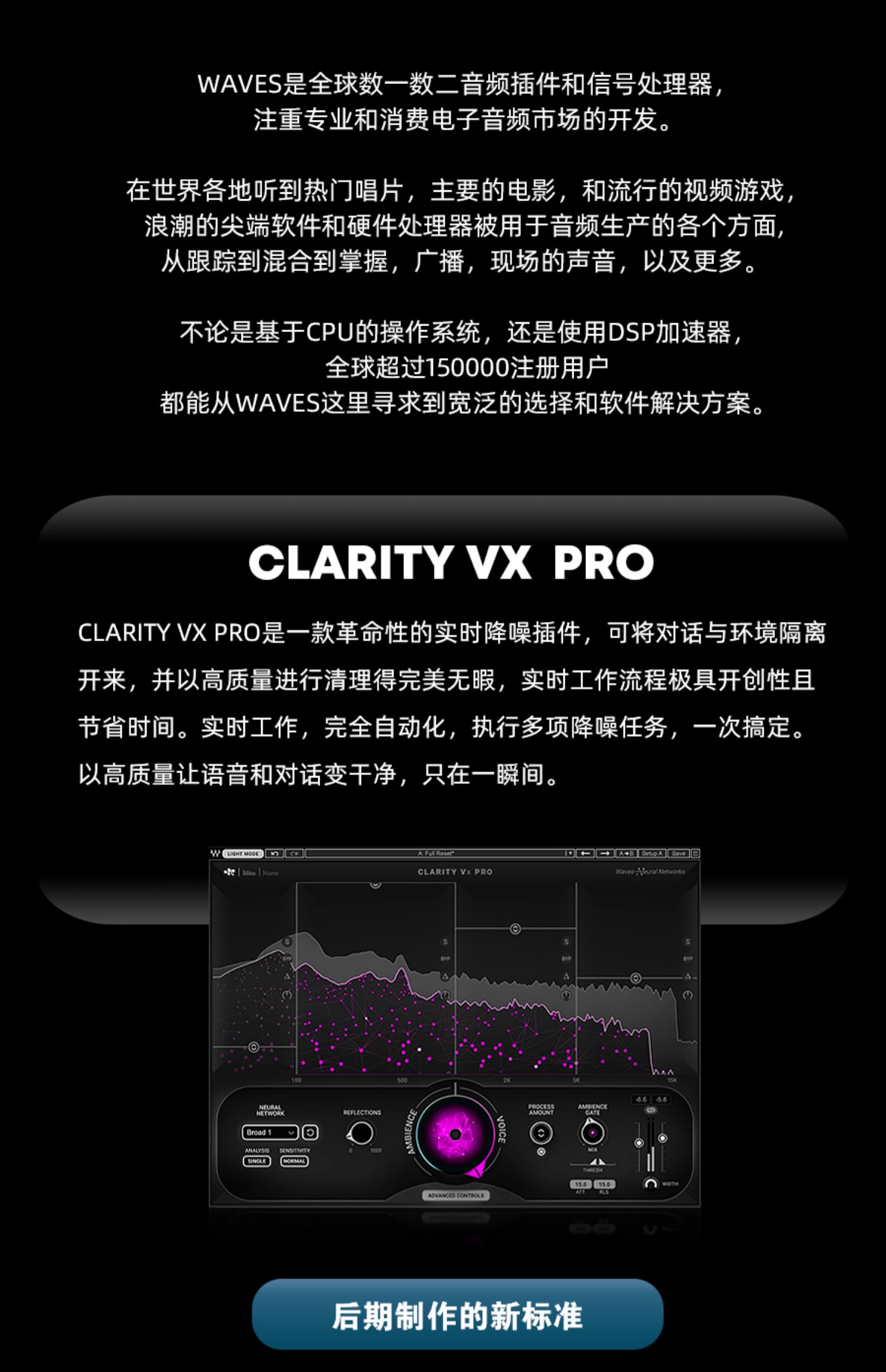 Clarity Vx Pro实时自动人声降噪插件(图3)