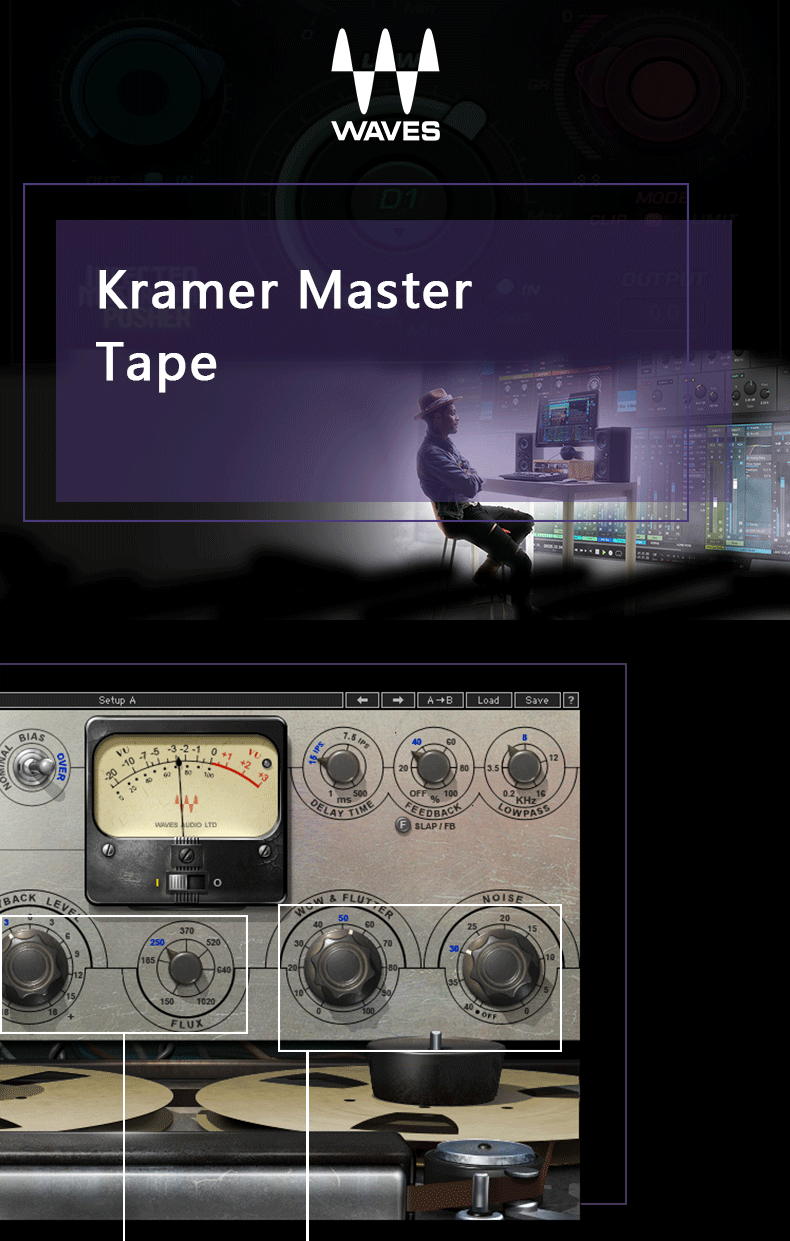 Kramer Master Tape 插件VST效果器(图1)