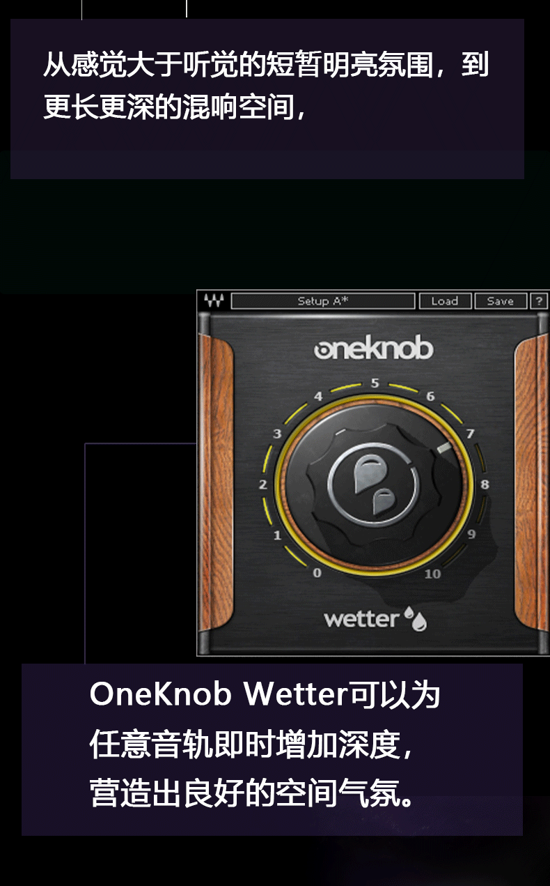 OneKnob Wetter 专业混响插件(图3)