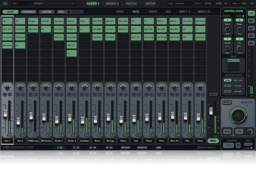 SoundGrid Studio eMotion ST 32路数字调音台软件(图1)