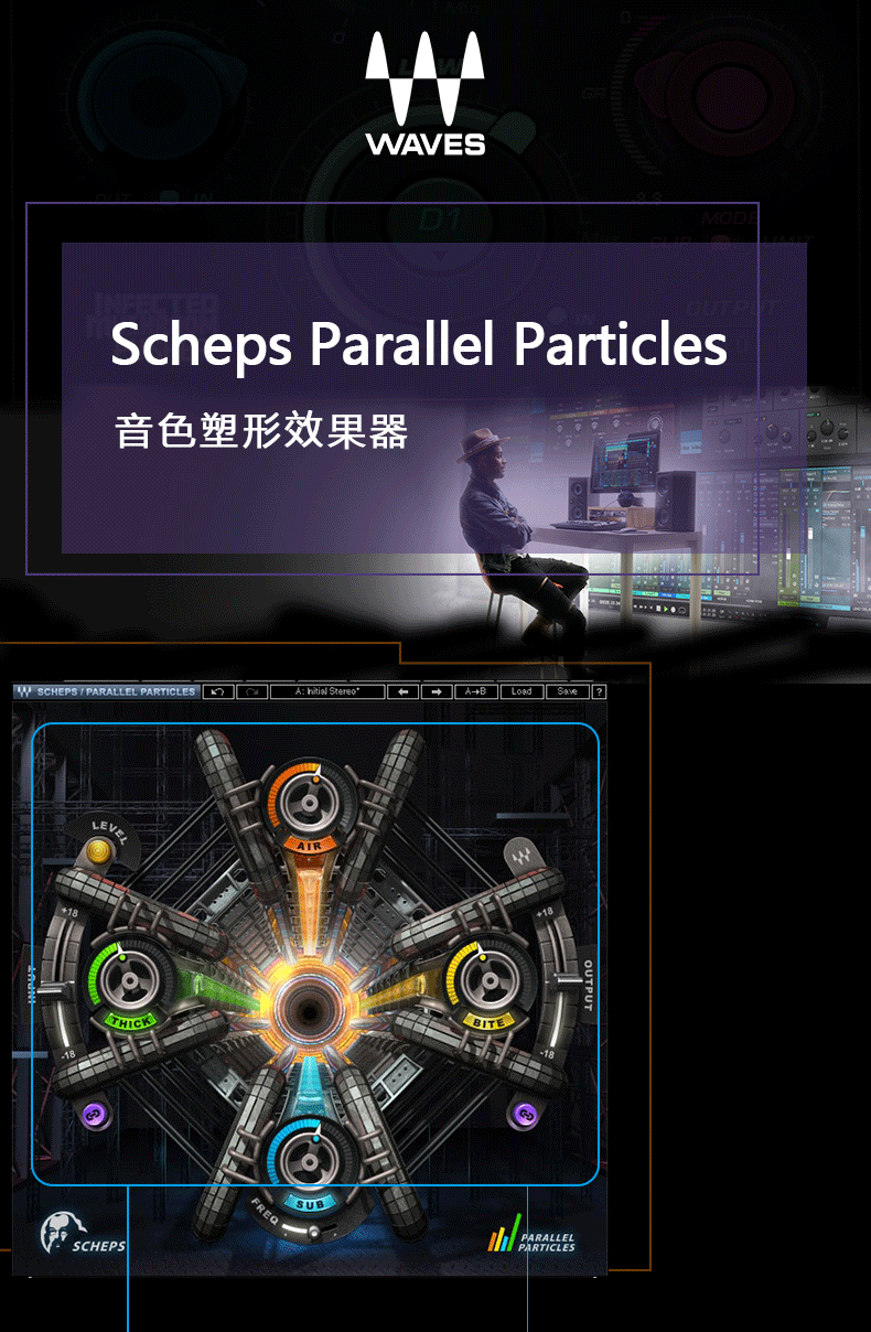 Scheps Parallel Particles效果器插件修音调音音乐制作(图1)