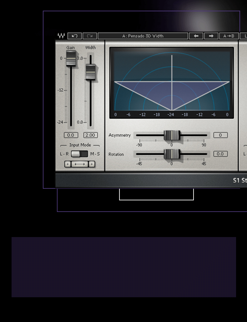 S1 Stereo Imager立体声混音修音调音音乐制作插件(图4)