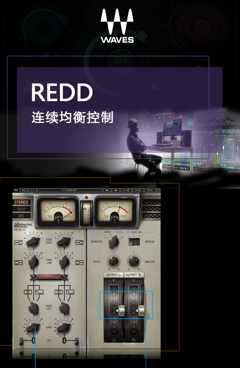 REDD 调音台音乐制作编曲音频处理修音调音插件(图1)