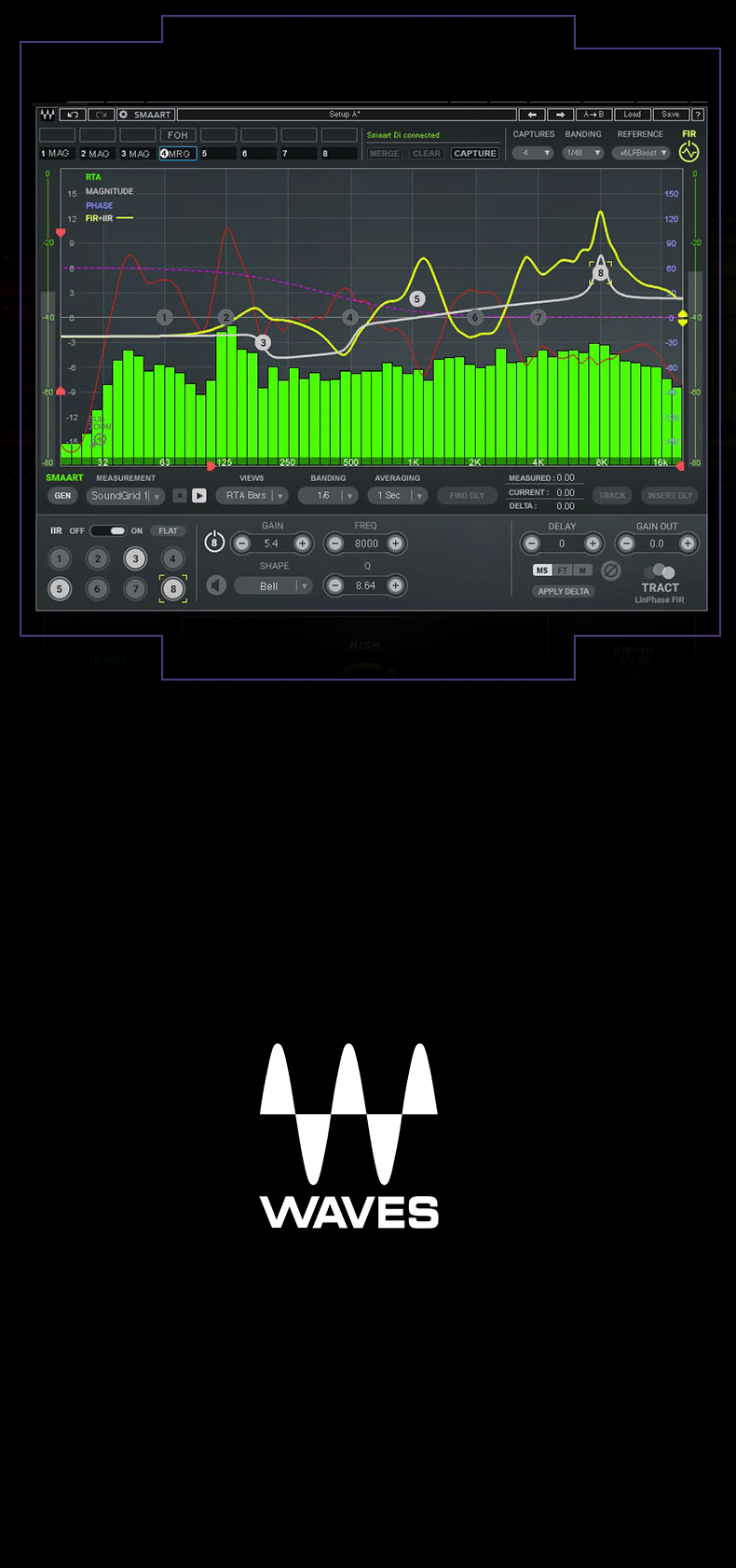WAVES 14 TRACT System Calibration插件修音调音音乐制作插件(图5)
